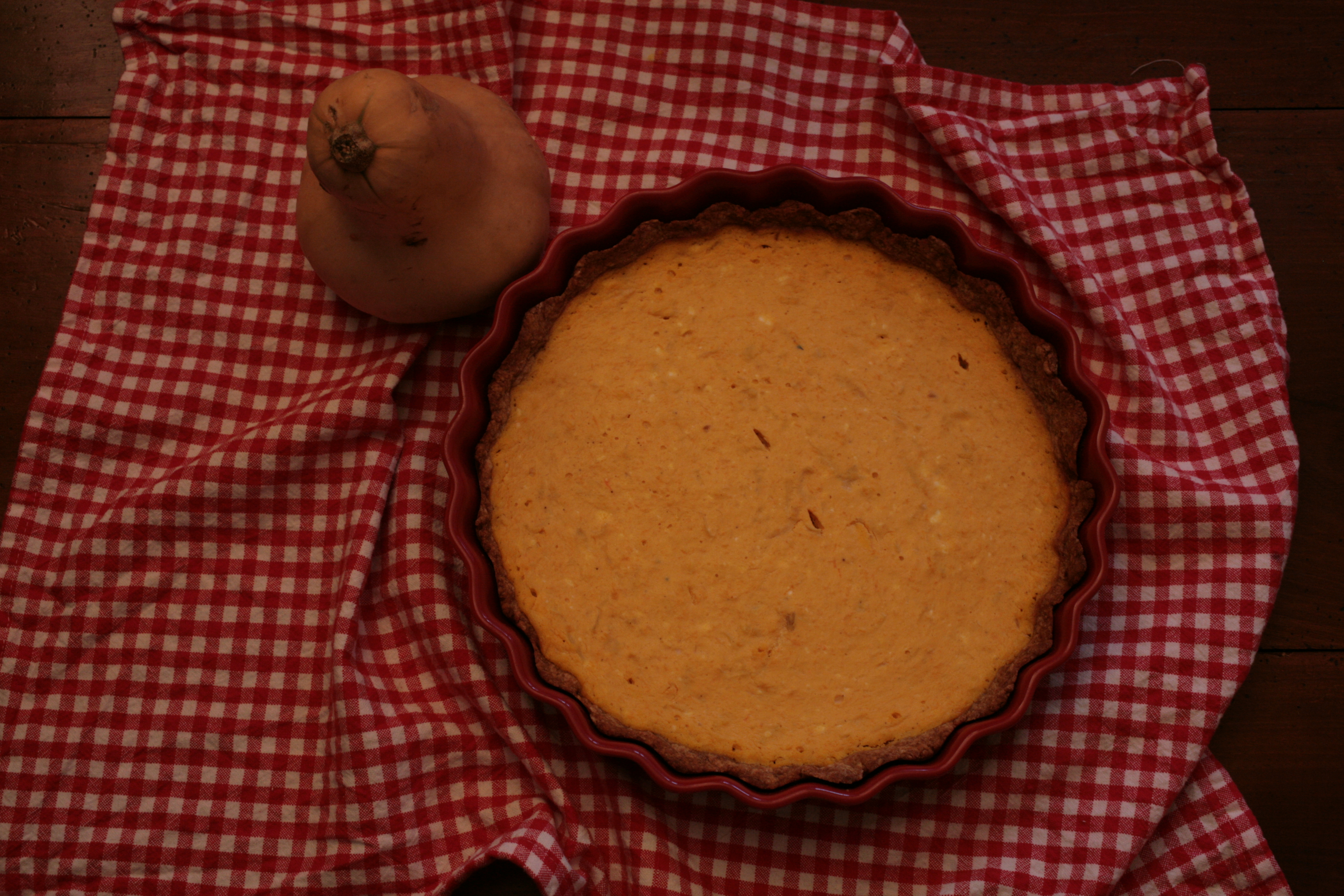 Tarte courge butternut