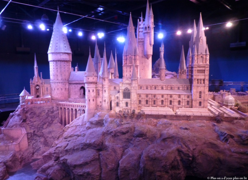 Maquette Poudlard studios harry potter
