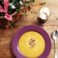 Velouté de courge butternut aux marrons