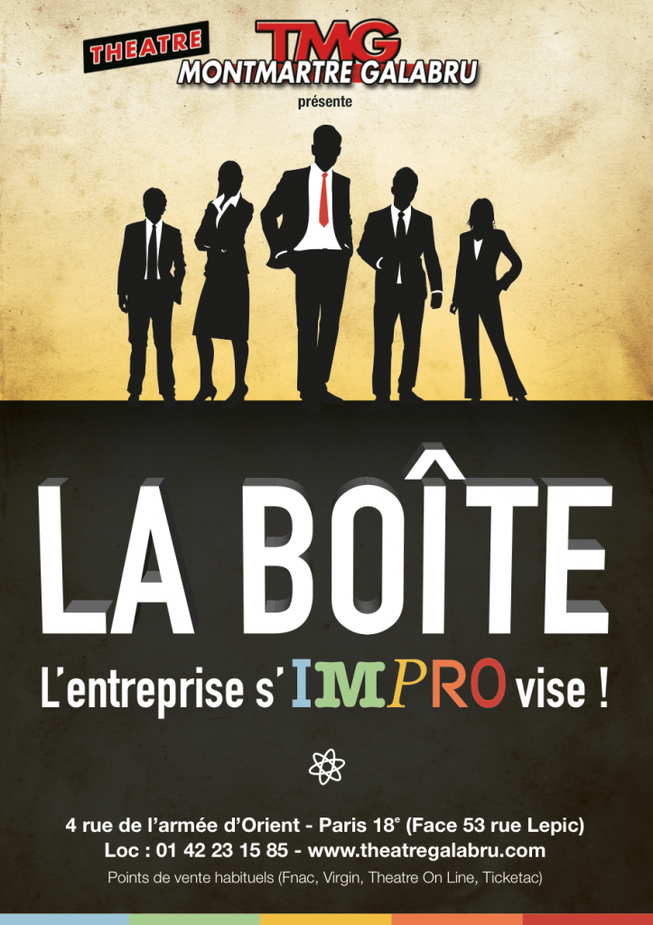 Théâtre la boite le spectacle